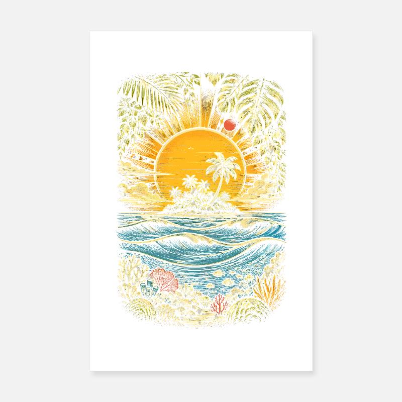 Belize Belizean Root Poster 8" x 12" (20x30 cm)