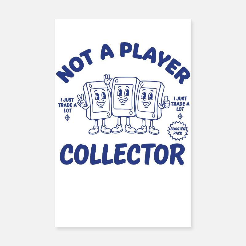 Je ne suis pas un collectionneur de joueurs, je fais juste beaucoup d’échanges Poster 20 x 30 cm