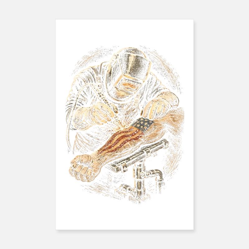 Welder Welding Specialist Poster 8" x 12" (20x30 cm)