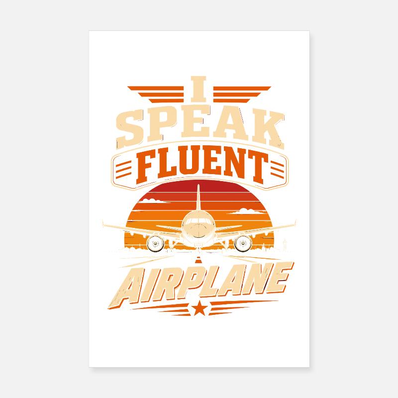 Aircraft, mechanics, engineering and aeronautics Poster 8" x 12" (20x30 cm)