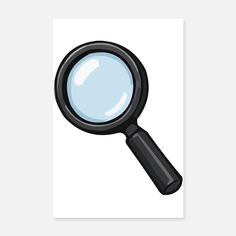 Loupe Illustration Loupe Poster 20 x 30 cm