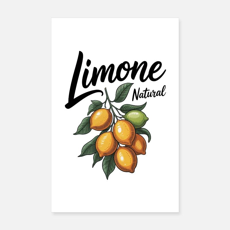 Citron vert Poster 20 x 30 cm