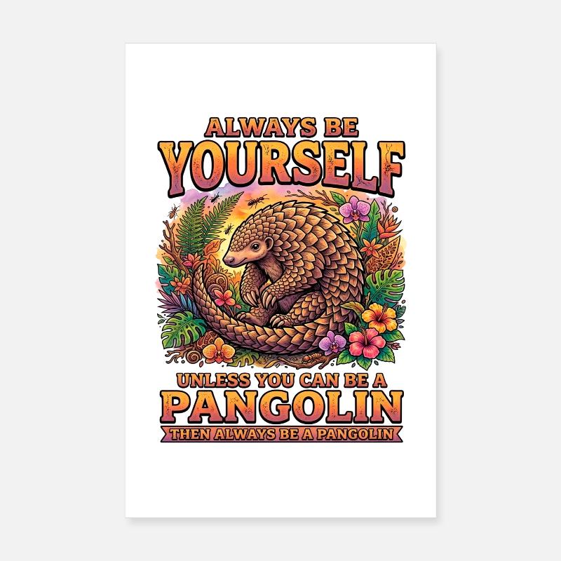 Sei immer du selbst, es sei denn, du kannst ein Pa Poster 20x30 cm