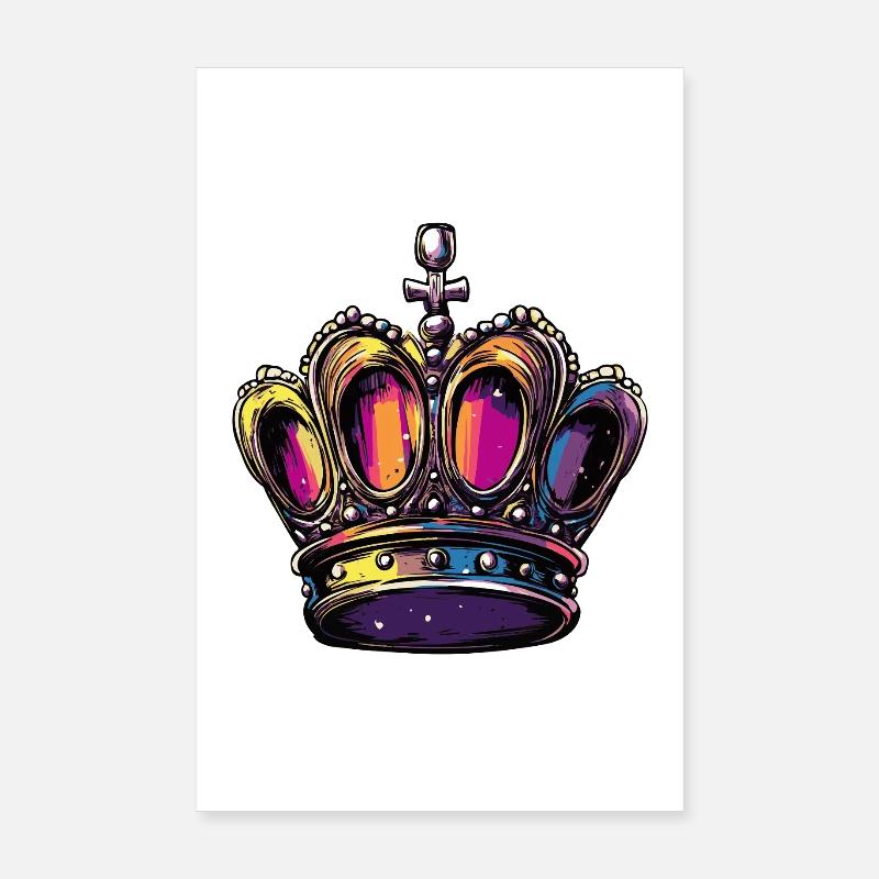 Krone Poster 20x30 cm