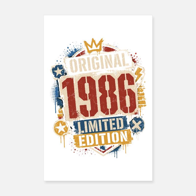 Édition Originale Limitée 1996 Poster 20 x 30 cm