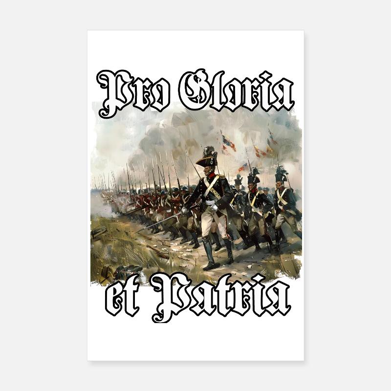 Preußische Armee | Preußen Uniform | Preußisches  Poster 20x30 cm