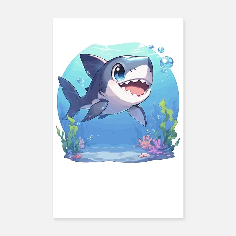 Requins Requin Poster 20 x 30 cm