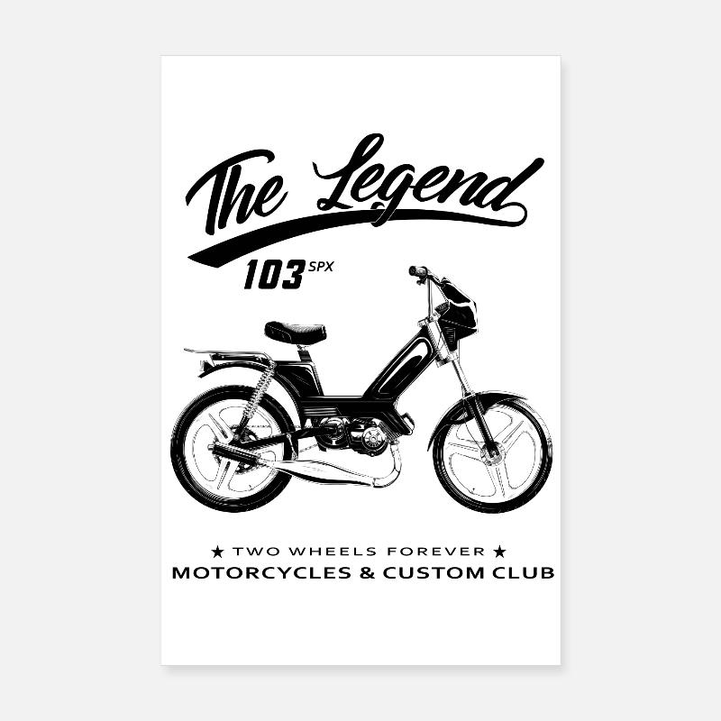103 The Legend Poster 8" x 12" (20x30 cm)