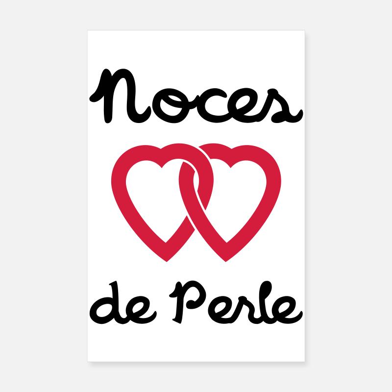 Noces de Perle Poster 20 x 30 cm