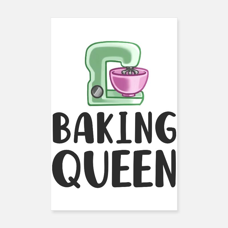 Boulanger de cuisson Poster 20 x 30 cm