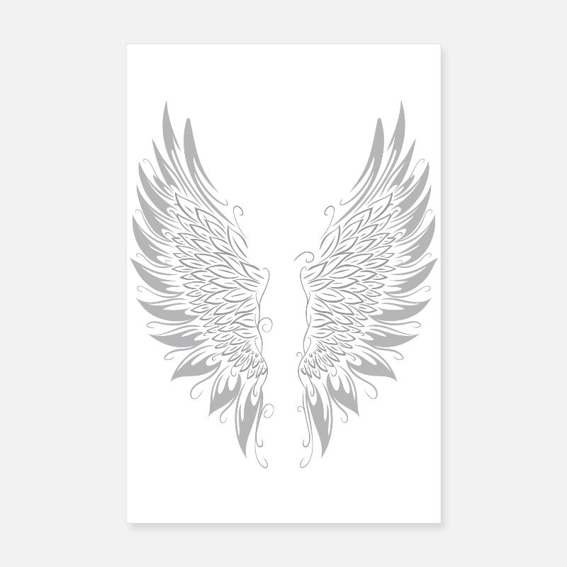 Wing Angel Wing Angel Poster 8" x 12" (20x30 cm)