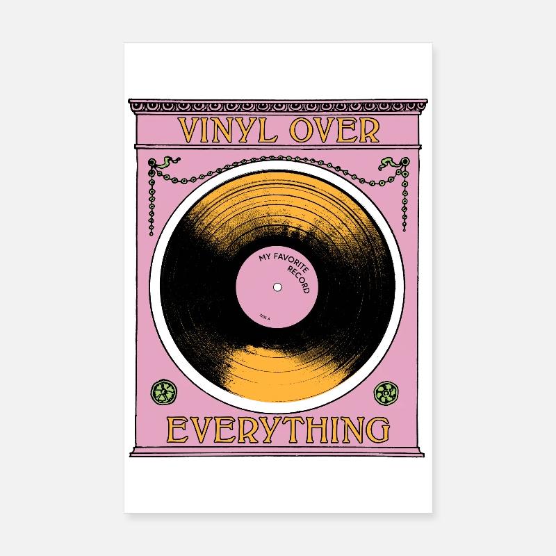 Le vinyle avant tout Poster 20 x 30 cm