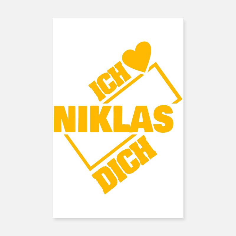 NIKLAS Poster 20 x 30 cm