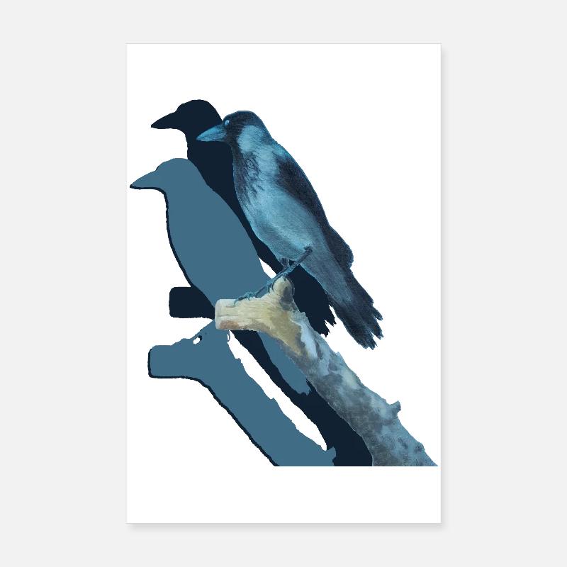 Crow's Luck Poster 8" x 12" (20x30 cm)
