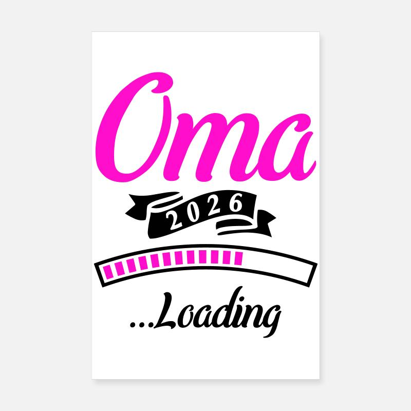 Oma 2026 Loading  Poster 20x30 cm