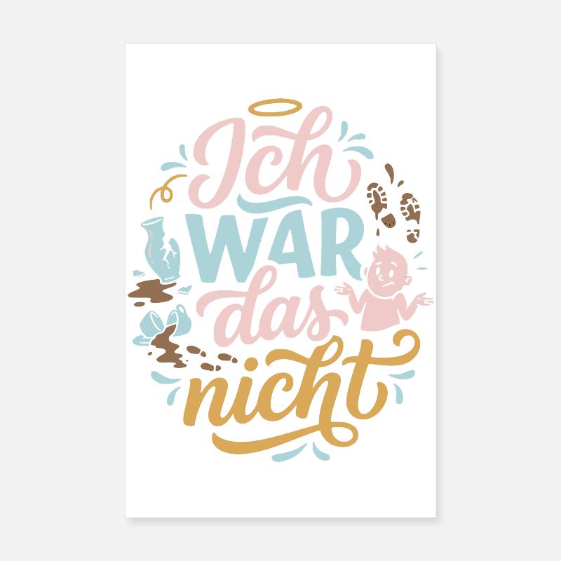 Ce n’était pas moi Poster 20 x 30 cm