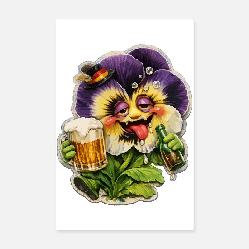 Violette ivre Poster 20 x 30 cm