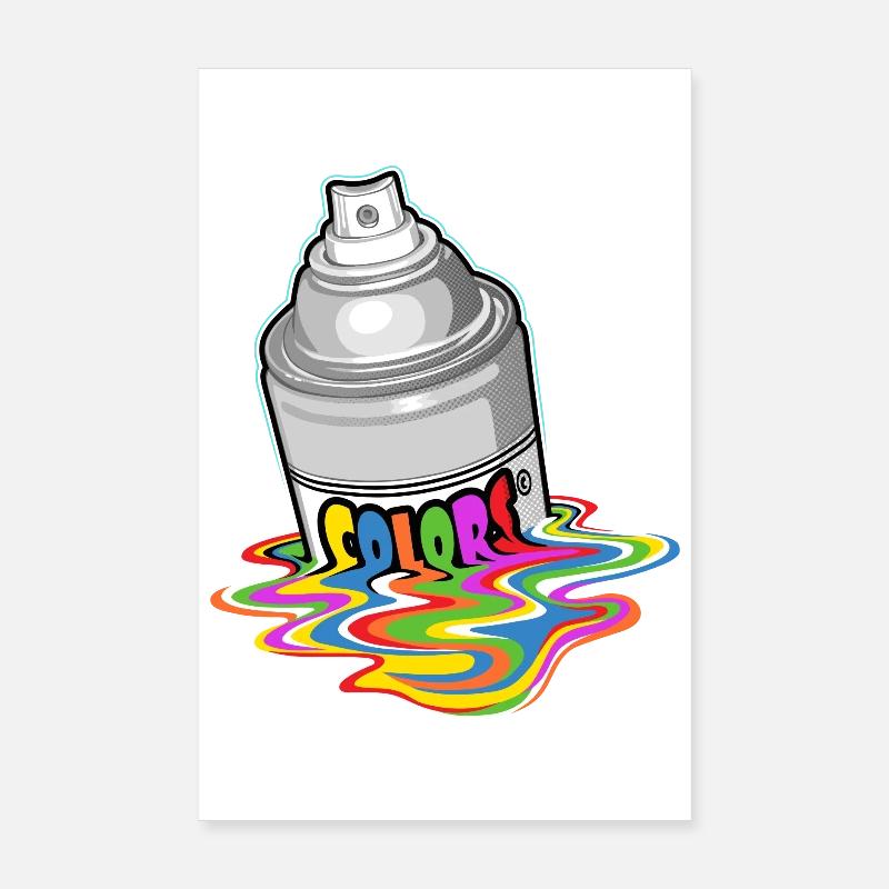 Melting spray Poster 20 x 30 cm