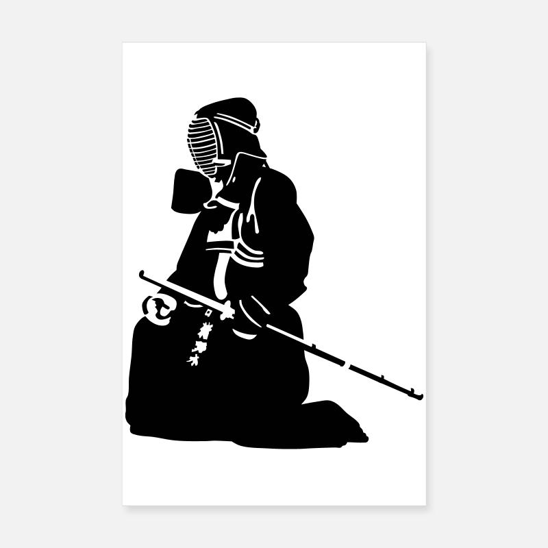 kendo Poster 20 x 30 cm