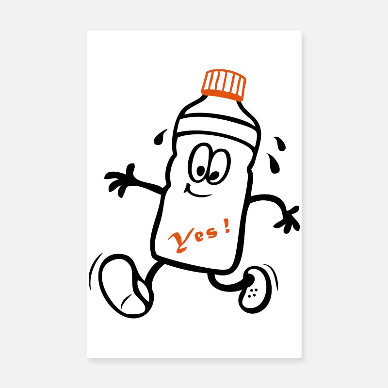 Sportler, Jogger Poster 20x30 cm