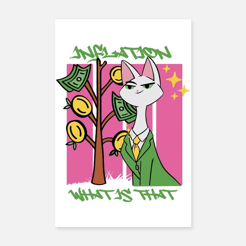 L’inflation qu’est-ce que c’est? Poster 20 x 30 cm