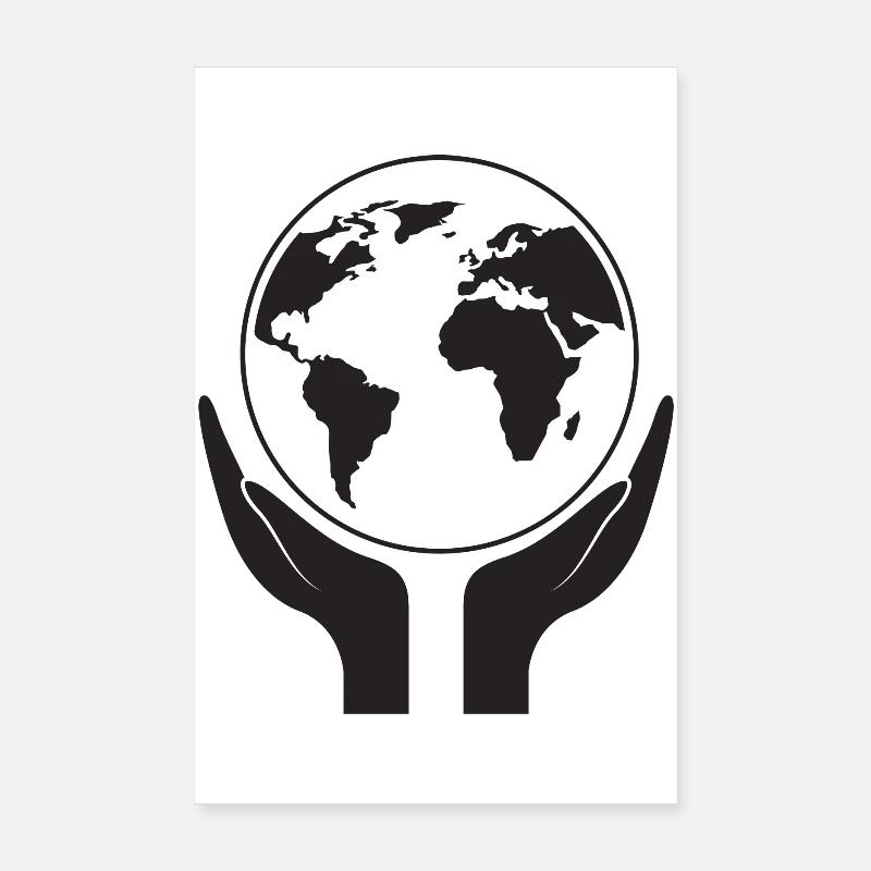 Save our planet Poster 8" x 12" (20x30 cm)