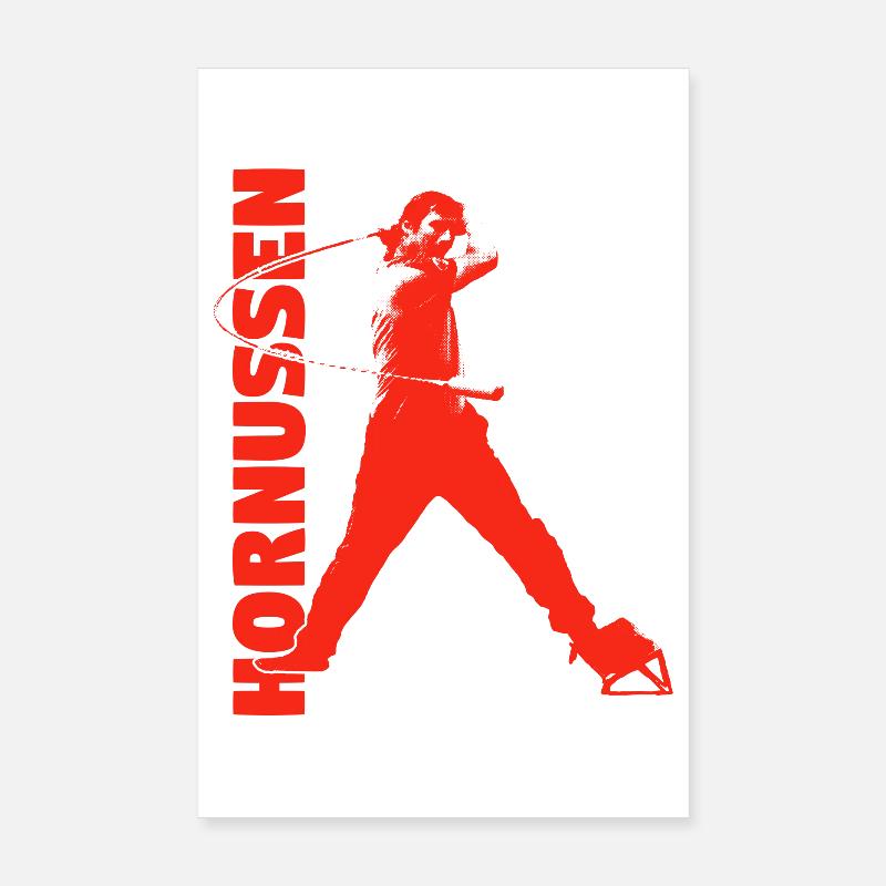 Hornussen Poster 20x30 cm