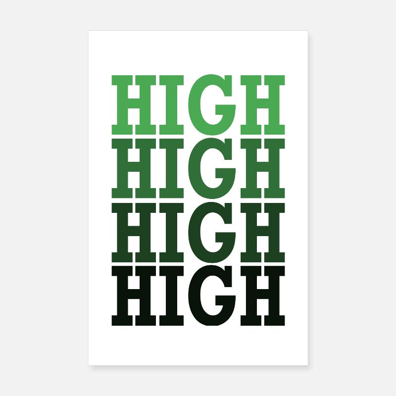 High Poster 8" x 12" (20x30 cm)