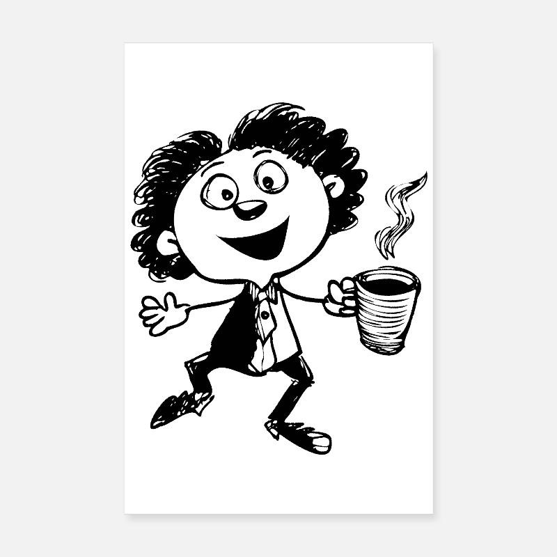 Heiße Tasse Poster 20x30 cm
