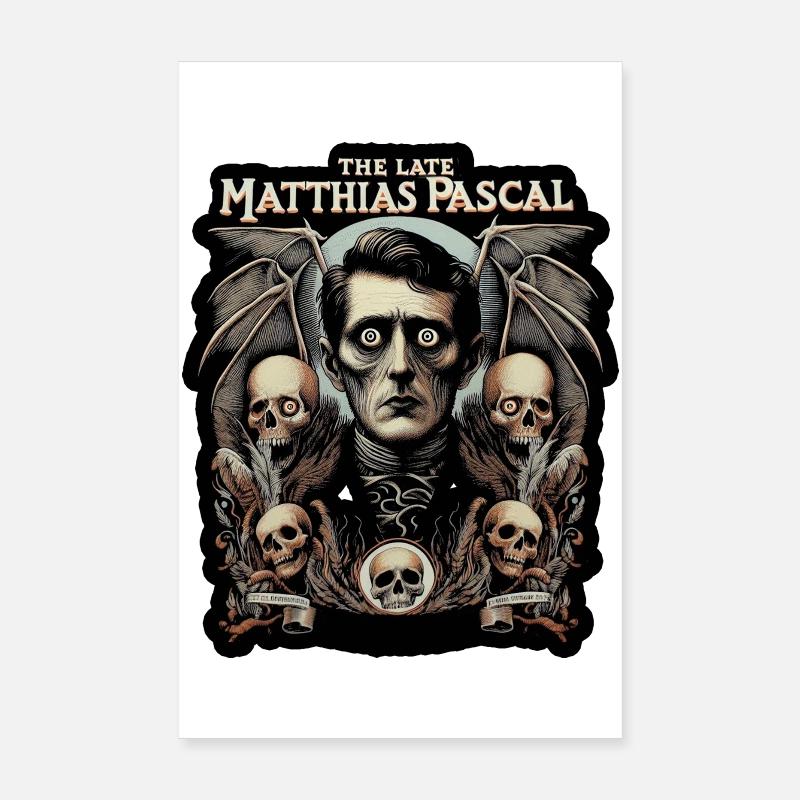 Portrait de Pascal Mortel Poster 20 x 30 cm