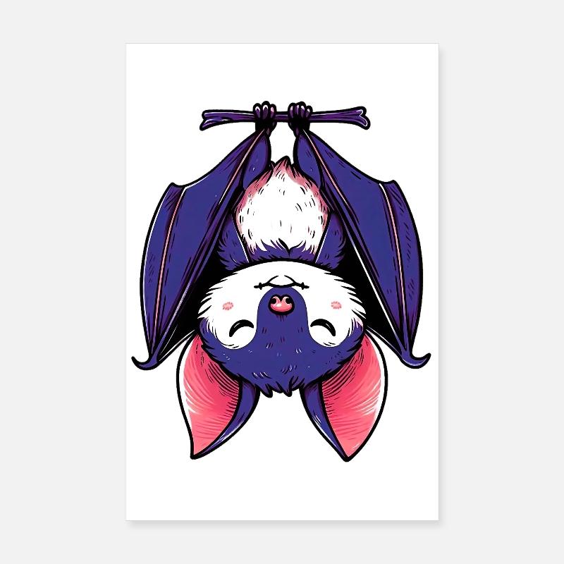 Fledermaus Poster 20x30 cm