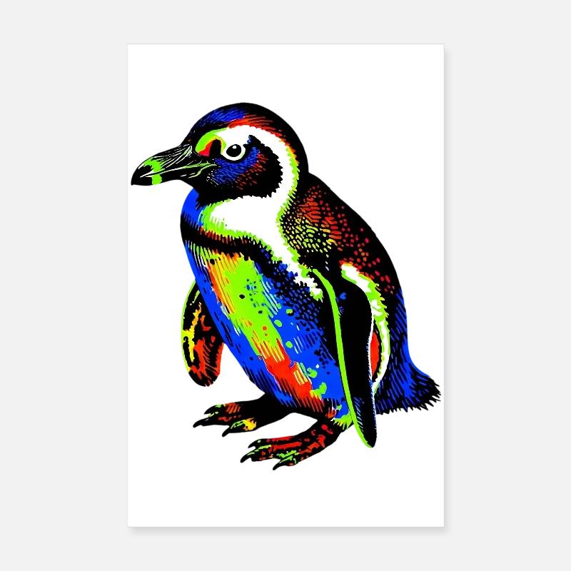 Pinguin Poster 20x30 cm