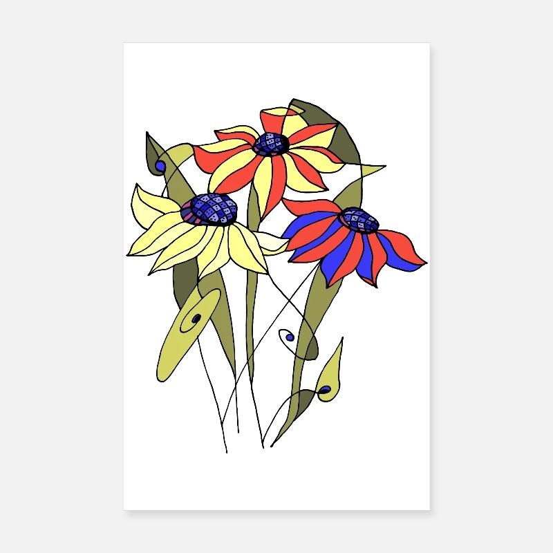 Fleur Poster 20 x 30 cm
