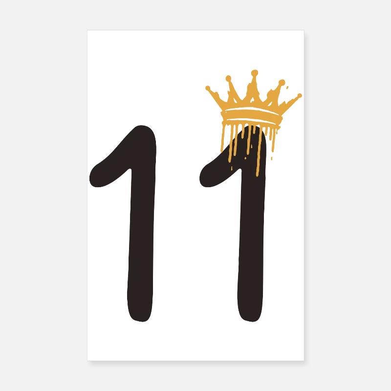 11 Poster 8" x 12" (20x30 cm)