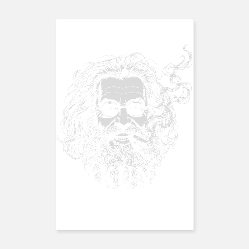 Bakunin Freedom Anarchy Portrait Poster 8" x 12" (20x30 cm)