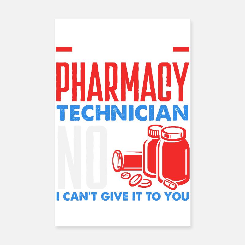 Apotheker Pharmazeutisch-technischer Poster 20x30 cm