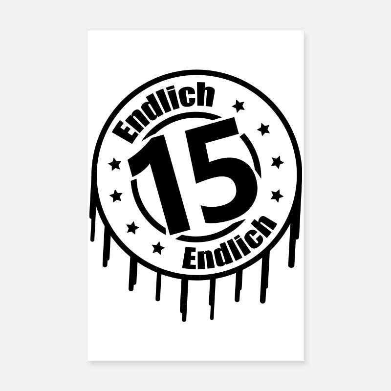 Endlich 15 Poster 20x30 cm