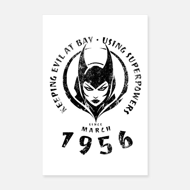 70. Geburtstag Using Superpowers Since 03/1956 Poster 20x30 cm