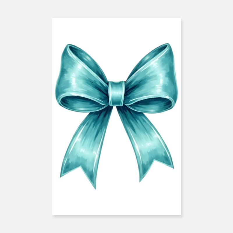 Arc turquoise Poster 20 x 30 cm