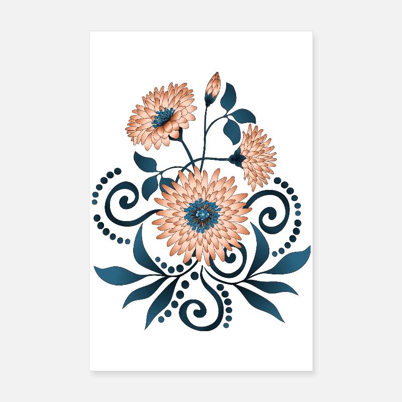Fleur Poster 20 x 30 cm