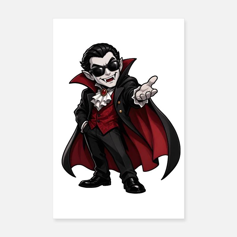 Vampir Poster 20x30 cm