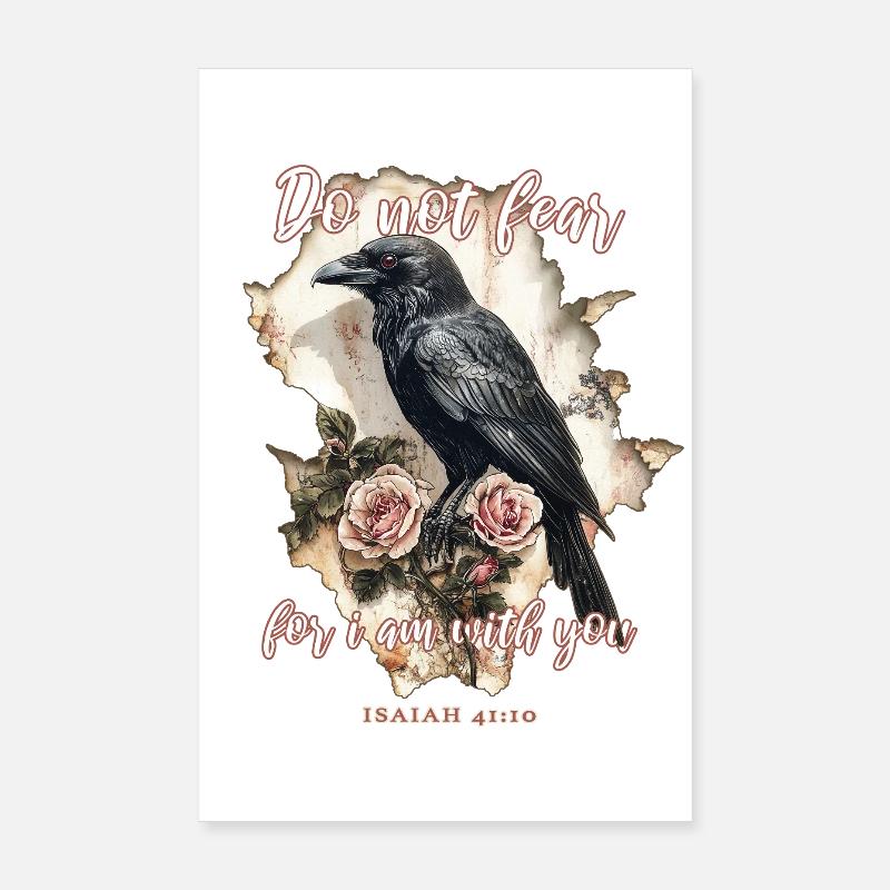 Citation de Raven Christian Poster 20 x 30 cm