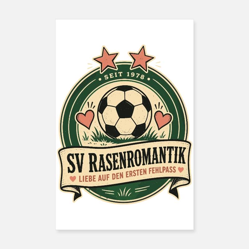 SV Rasenromantik Poster 20x30 cm