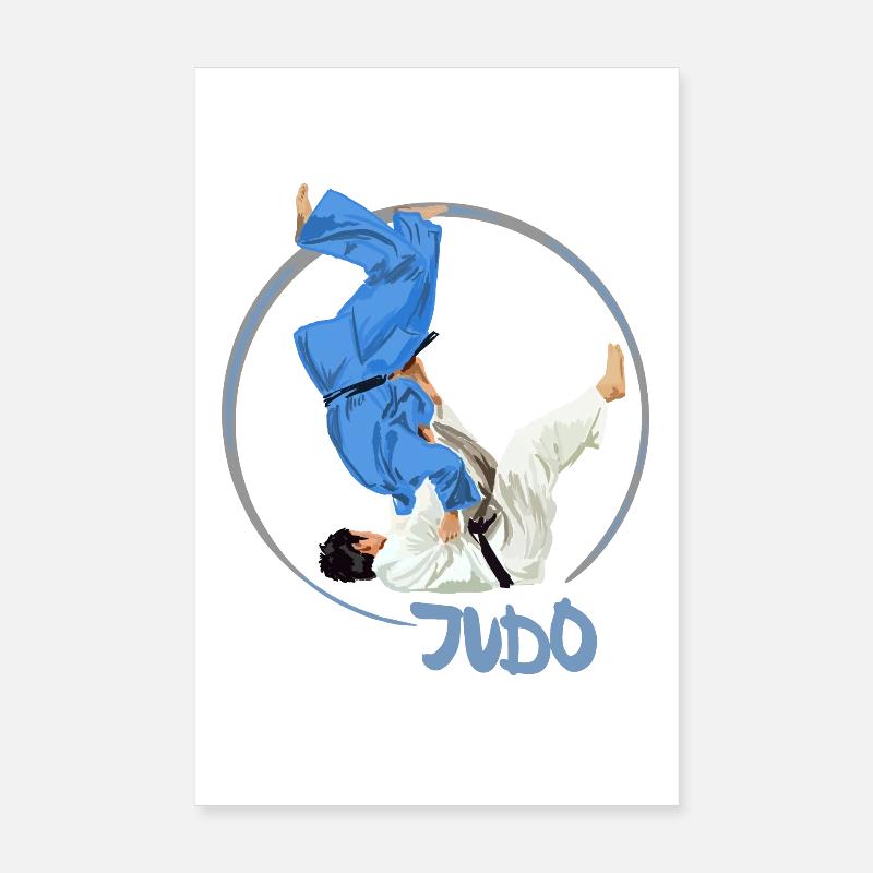 Judo Poster 20 x 30 cm