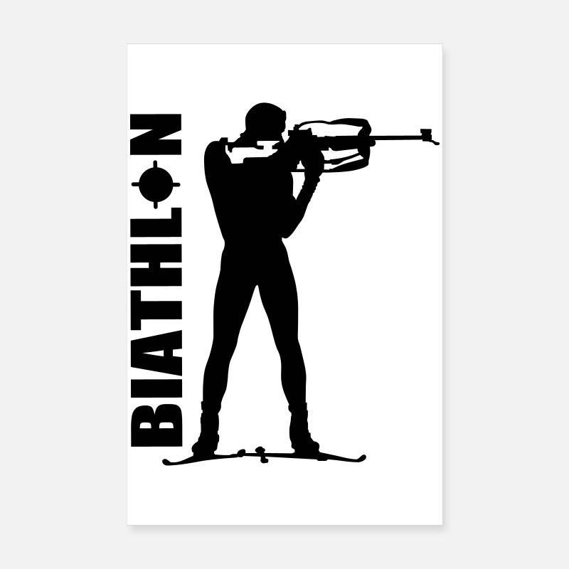Biathlon Poster 20 x 30 cm