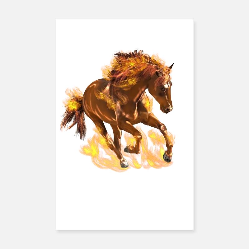 Cheval Poster 20 x 30 cm