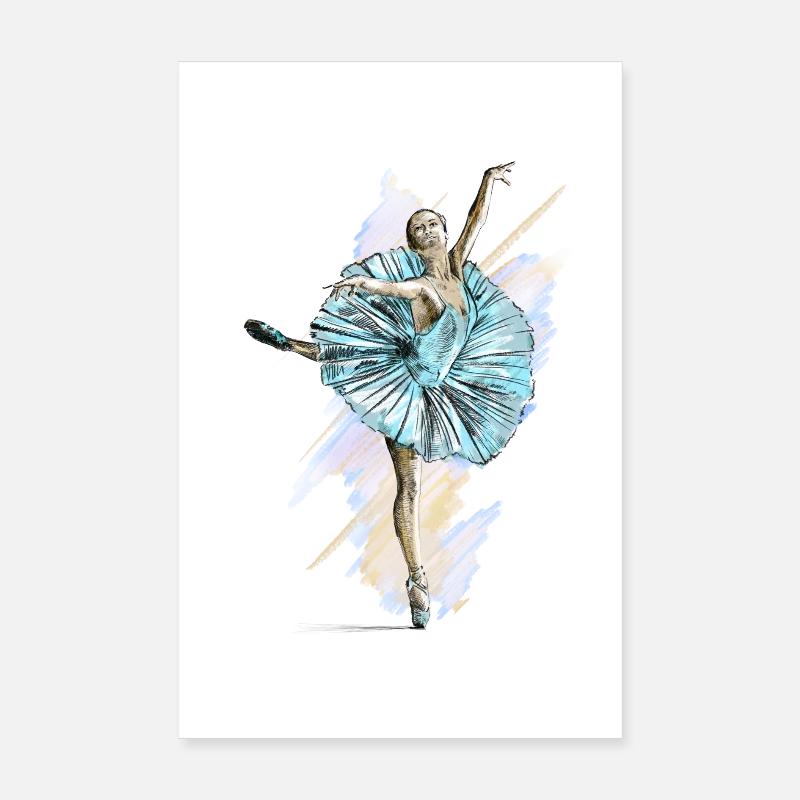 ballet Poster 20 x 30 cm