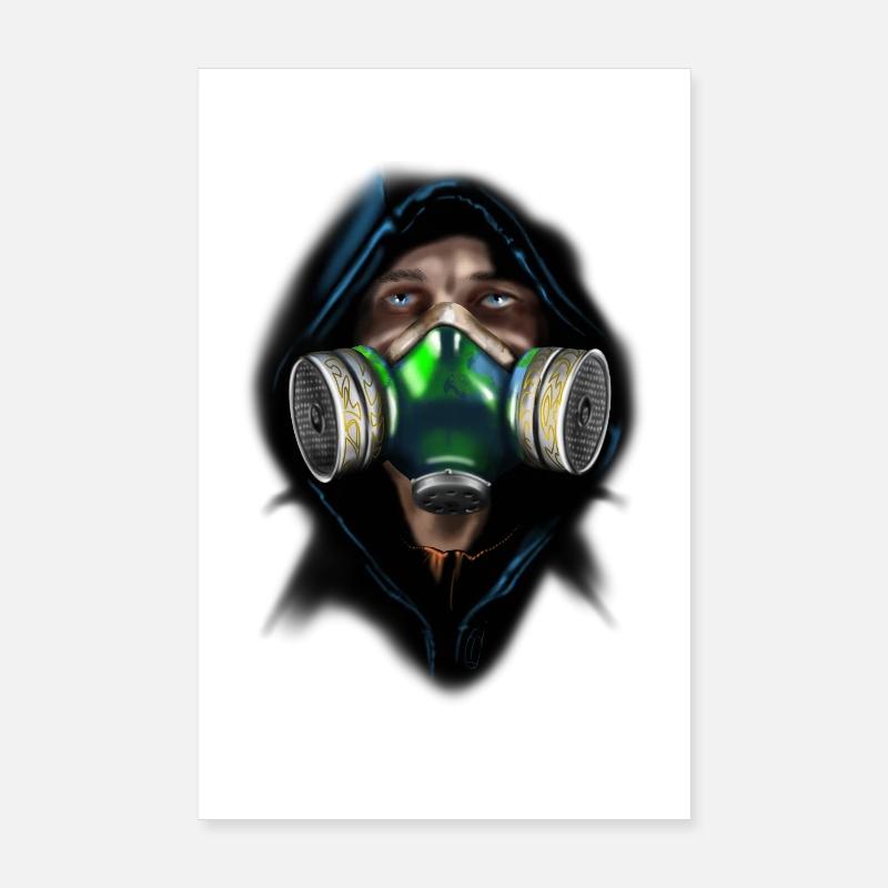 Mask Poster 8" x 12" (20x30 cm)