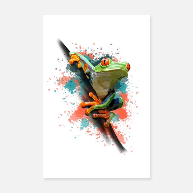 grenouille Poster 20 x 30 cm