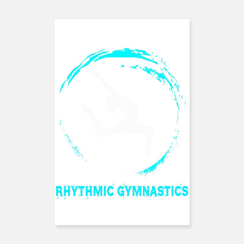 Gymnastique rythmique Poster 20 x 30 cm
